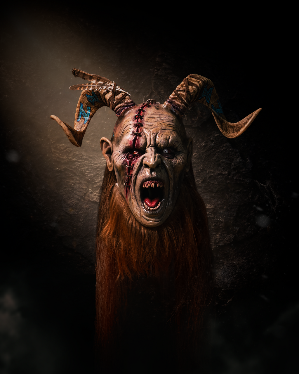 Maske von Samuel Wiesler